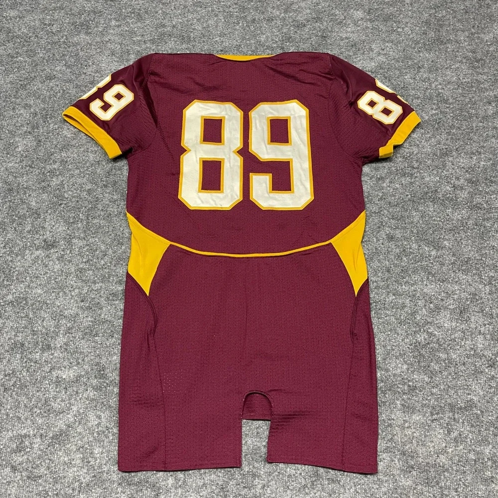 Nike Forest Grove High School Vikings Football Jersey XXL 2XL #89 Red Game Worn - Picture 8 of 12